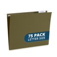 thumbnail image 1 of Carpetas colgantes Blue Summit Supplies, 75 unidades, color verde, 1 of 6