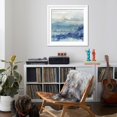 thumbnail image 4 of Art.com Sea Swell I Art Print by Victoria Borges, White Frame Wall Art, 38" x 38", 4 of 5