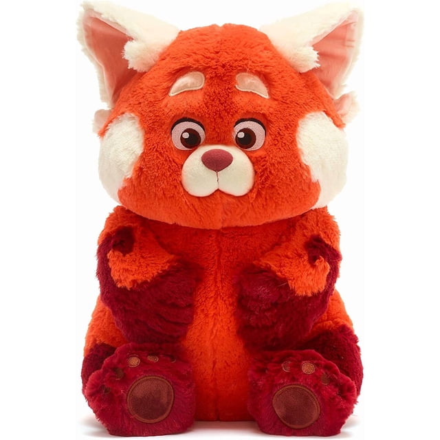 Peluche grande de Mei Lee de Disney Store transformado en un panda rojo, Alerta Roja