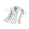 thumbnail image 1 of AMERTEER Mode Bambin Filles Été Robe Veste Outwears Bandage Tour vers le Bas Col une Ligne Robe Noire 2-3 Ans, 1 of 9