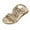 Gold, variant on Girls Everyday Shoes Girls Sandals Girl Princess Sandals Rhinestone Slingback Sandals Sandals Elastic Ankle Strap Casual Bohemian Beach Shoes