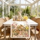 thumbnail image 1 of CaiYueKe Easter Table Runner Decorations Linen Look Polyester Tablecloth Washable Dining Room Kitchen Decor Spring Home Party Holiday Decorative Centerpiece Runner for Tables, 1 of 7