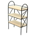 thumbnail image 2 of Mini-House Bookshelf Toys Wood 3-Tier Shelving Model Multi-frame Multi-frame Multipurpose Miniature Organizer Micro Photography Furniture Accessory Kitchen, 2 of 6