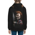 thumbnail image 4 of Lsque Chucky Patten Youth Hoodie Sweatshirt Pullover with Kangaroo Pocket Boys and Girls Hoodie Warm Hoodie for Kids, 4 of 8