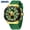 Green, variant on Men's Sports Watch Waterproof Silicone Dual Display Wristwatch Electronic Watch
