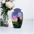 thumbnail image 5 of Cat Funeral Urns For Human Ashes Adult Brother - 1 Large Decorative Urns For Human Ashes Adult Male Dad, Purple Cremation Urn For Female And Male - 10 Inch, 4 Mini Urn For Boy Set, 3 Inch, 5 of 7