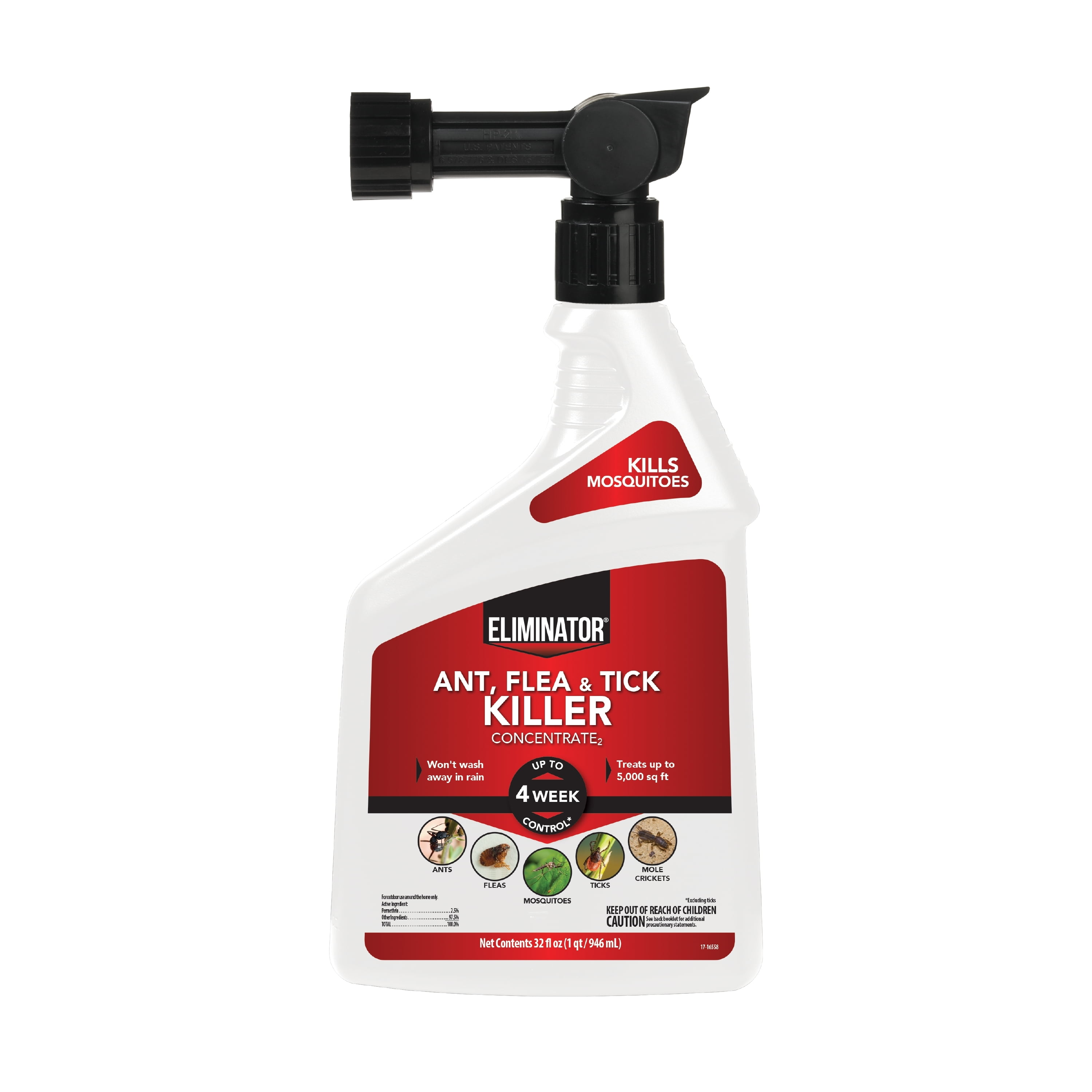 Eliminator Ant, Flea, & Tick Killer Concentrate2, 32 oz