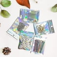 thumbnail image 3 of 100 Pcs Holographic Packaging Bags Small Mylar Bags Bags Zip Lock Smell, 3 of 5