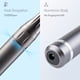 thumbnail image 5 of Pulidora de uñas portátil con pantalla digital USB, velocidad ajustable 0-35000 RPM, diseño ergonómico en aluminio, silenciosa y reversible, incluye cabezal de pulido y adaptador, color gris., 5 of 6