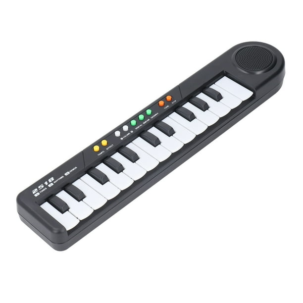 Piano Con Teclado Electrónico, Piano Digital 25 Teclas 24 Juguete Musical De Demostración Con Micrófono Para Niños Mayores De 3 Años