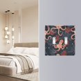 thumbnail image 5 of Dailycode Light Switch Plate Covers 2 Gang Wall Plate Plastics Outlet Covers for Kitchen Home Office Decor Octopus and Coral in Sea, 5 of 8