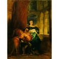 thumbnail image 2 of Richard Parkes Bonington 19x24 Gold Ornate Framed and Double Matted Museum Art Print Titled - Francois Ier and Marguerite De Navarre (1827), 2 of 4