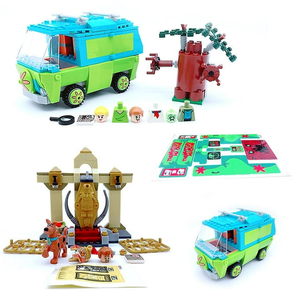 2021 10430 10428 Scooby The Mystery Building Blocks Bricks Doo Toys For Children Christmas Gifts Kids Model Machine Doll
