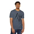 thumbnail image 3 of Effete Feline Claw Marks Scratch Unisex CVC Jersey T-Shirt, 3 of 7
