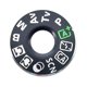 thumbnail image 1 of Injueey Kit de parches de modo Dial, piezas de Control exterior profesional, accesorio de cámara, juego de almohadilla de interfaz de Metal Accesorios de cámara y óptica, 1 of 5