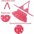 thumbnail image 2 of HQREA Dog Bikini Swimsuit Summer Puppy Bathing Dress Beach Clothes Cat Costume for Puppy Cat, 2 of 5