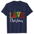 thumbnail image 4 of Love Christmas-ropa Y2k para mujer, Tops Vintage Harajuku para mujer, ropa de calle informal a la moda, camisetas de manga corta con cuello redondo, 4 of 5