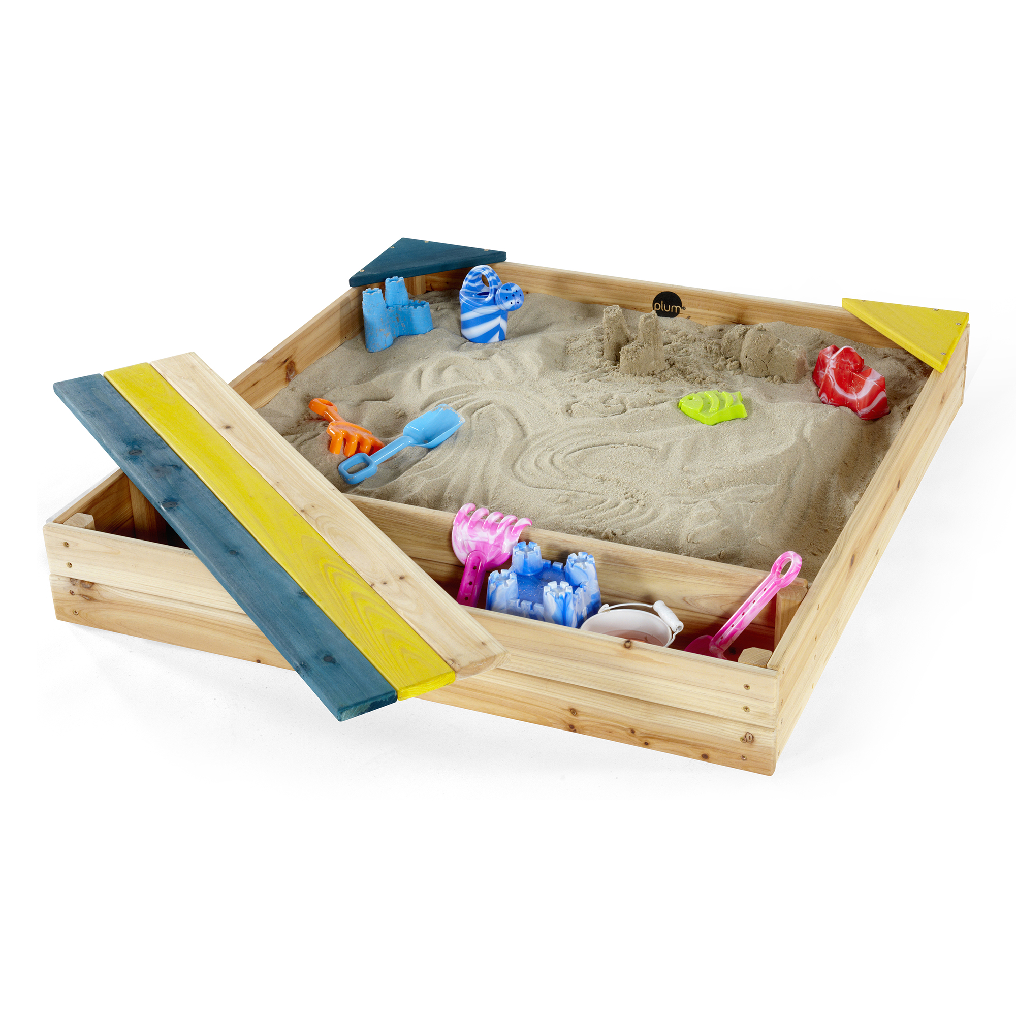 Plum Play Store-it Wooden Sandbox - image 2 of 9