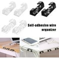 thumbnail image 2 of 20Pcs Self-Adhesive Cable Clips,Wire Storage Clips Buckle Securing Cable Clamp Data Line Finishing Organizer,Wire Holder Cords Organizer for Tidy Clean Home Office, 2 of 5