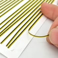 thumbnail image 4 of Synthetic Peacocks Strips Fly Tying Supply for Nymphs Shrimp Body Constructions Saltwater Freshwaters Fishing, 4 of 9