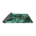 thumbnail image 2 of Ahgly Company Indoor Rectangle Oriental Turquoise Blue Industrial Area Rugs, 8' x 10', 2 of 4