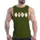 thumbnail image 3 of Ropa para hombre, camiseta sin mangas de secado rápido, camiseta sin mangas, baloncesto, moda para exteriores, ocio, transpirable, cuatro estaciones, Y2k, deporte, Fnaf, gimnasio, 3 of 5