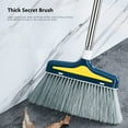 thumbnail image 4 of Broom and Dustpan Set for Home with Long Handle, 28.4" Broom with Dustpan Combo Set, Upright and Lightweight Dust pan and Brush Combo for Kitchen Room Office Lobby Floor Cleaning, 4 of 7