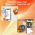 thumbnail image 5 of Pocket Printer- Mini Bluetooth Portable Mobile Photo Printer Thermal Printer Compatible with iOS and Android for Travel, DIY Cards, , Study Notes, Journal, WorkGift,Learning Assistance, 5 of 6