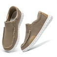 thumbnail image 7 of GHFKKB Men's Shoes Loafer Slip-Ons Khaki Size 8, 7 of 7