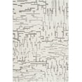 thumbnail image 2 of Bliss Rugs Artisan Shag Contemporary 8' x 10' Ivory and Gray Indoor Area Rug, 2 of 8