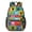 French Bulldog Multicolor, variant on Corgi and Scarf White Pattern 17" School Backpacks for Teens,Waterproof Oxford Fabric,S-Shape Padded Straps for School,Travel,Hiking,Camping