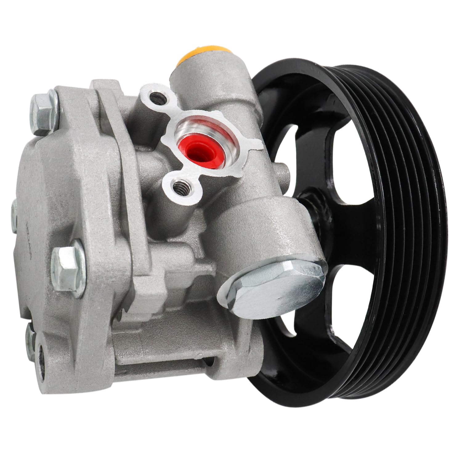 Detroit Axle - Power Steering Pump with Pulley Replacement for 2003 2004 2005 2006 2007 Infiniti G35 Nissan 350Z
