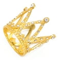 thumbnail image 3 of Nail Art Pen Holder Display Alloy Crown Shape Practical Manicure Tools, 3 of 7