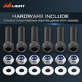 thumbnail image 3 of Nilight 2" Front Leveling Lift Kit for Chevy Silverado 1500/GMC Sierra 1500 2007 2008 2009 2010 2011 2012 2013 2014 2015 2016 2017 2018 2019 2020 2021 2022 2023, 3 of 7