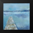 thumbnail image 2 of Schlabach, Sue 15x15 Black Modern Framed Museum Art Print Titled - Lake Edge II, 2 of 5