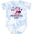 thumbnail image 3 of Inktastic My 1st Memorial Day with Cupcake and Stars Boys or Girls Baby Bodysuit, 3 of 5