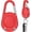 Red, variant on YUNOVA AirTag Keychain Holder, IPX8 Waterproof Carabiner with Lock, Heavy Duty 100KG Clip Compatible with Apple AirTag, Hard PC Case for Keys Backpack Luggage