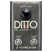TC-Helicon Ditto Mic Looper Pedal for Vocals and Mic'ed Instruments