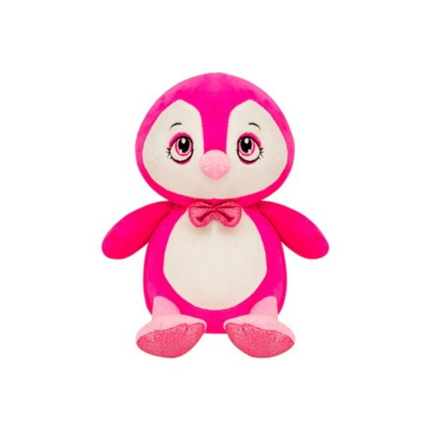 Peluche De Pingüino Peluche Rosa Tierno Importadora La Merced Relleno Suave Confortable