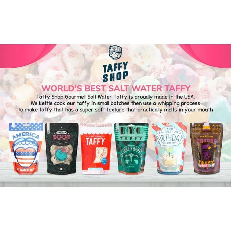 Taffy Shop Granny Apple Salt Water Super Soft Taffy - Party (80oz