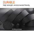 Plutput 3Pack Nylon Canvas Belt with Plastic Buckle, Outdoor bing