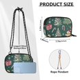 thumbnail image 4 of FORMRS Mini Crossbody Bag for Women Adjustable Rope Shoulder Casual Phone Purse, Red Christmas Gingerbread, 4 of 7
