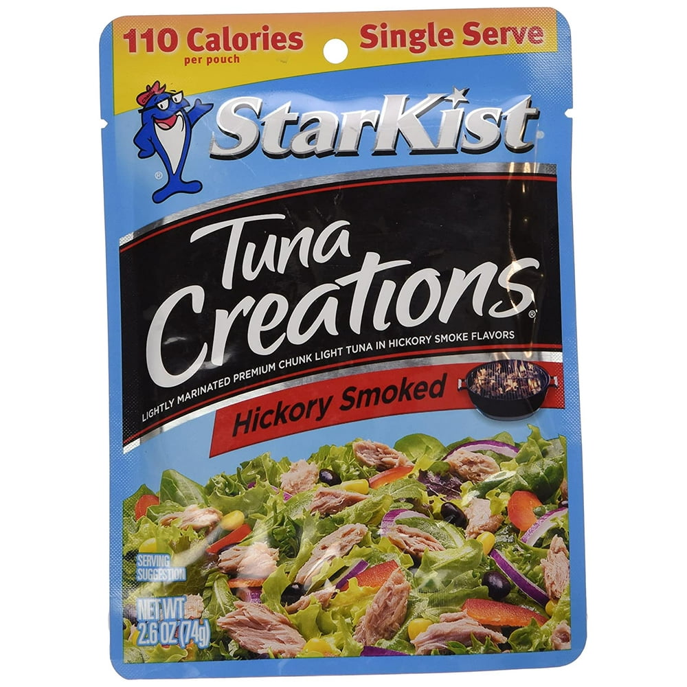 Starkist Tuna Creations, Hickory Smoked, Single Serve 2.6Ounce Pouch