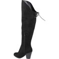 thumbnail image 4 of Women's Journee Collection Spritz-S Wide Calf Over The Knee Boot Black Faux Suede 7.5 M, 4 of 6