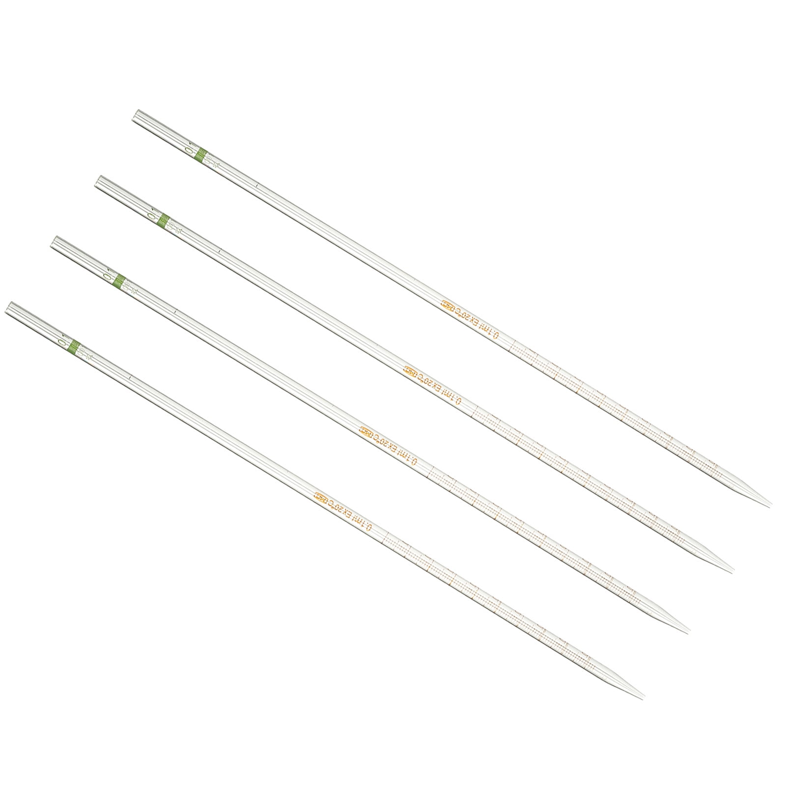 【Rick】各1mlずつ　計5ml Disposable Transfer Pipettes, Calibrated Droppers, 1ml 2ml 3ml 5ml