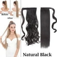 thumbnail image 3 of Benehair Clip in Ponytail Extensions for Women Wrap Around Long Thick Straight Curly Hairpiece, 3 of 13
