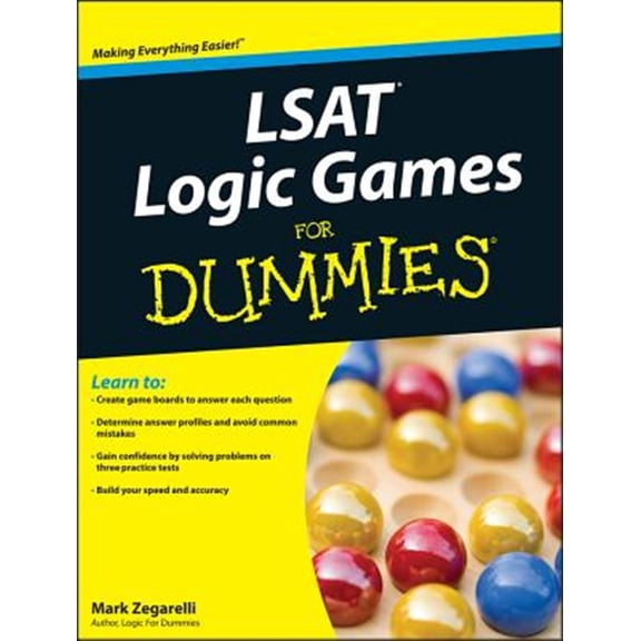 Pre-Owned LSAT Logic Games for Dummies (Paperback) 9780470525142
