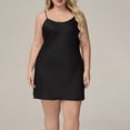 thumbnail image 5 of yillto Plus Size Women's Nightgown Spaghetti Strap Sleepwear Sleeveless Scoop Neck Cami Sleep Dress, 5 of 7