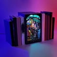 thumbnail image 2 of Hot Sale!Arcade Book Corner Kit 3D Wooden Puzzle Book Stop Kit With LED Light Arcade Book Corner, Suitable For Collectors, Adults, And Children's Punk Video Arcade Decor, 2 of 9