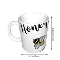 thumbnail image 2 of Yiaed Gnome Sweet Honey Print Ceramics Coffee,Large Handle Design,Extra Large Tea and Coffee Cup for Office and Home Mugs, 2 of 6